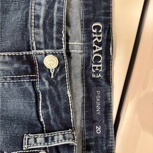 Grace in LA Indigo Denim Jeans